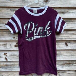 Pink Victoria’s Secret graphic tee